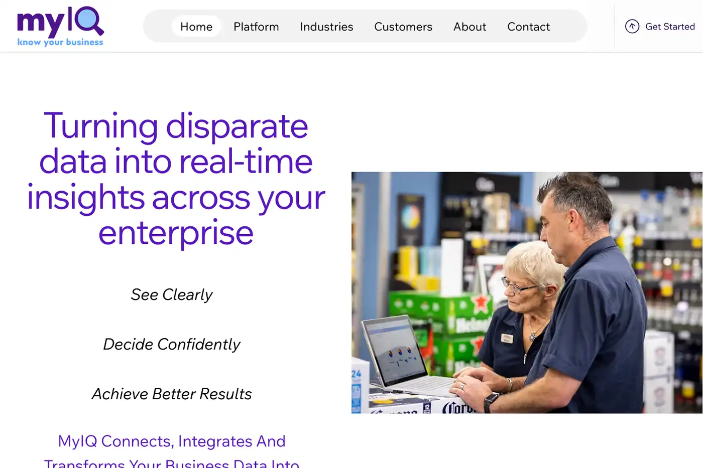 MY IQ website image